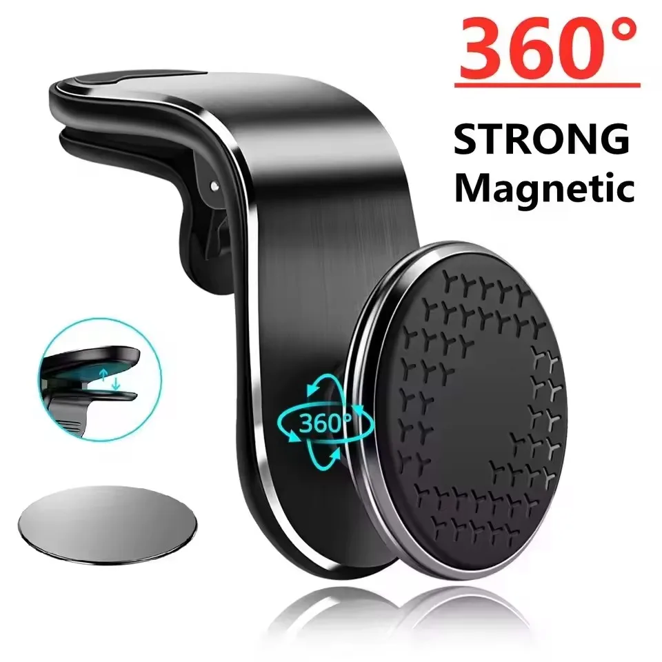 Magnetic Phone Holder For Car Vent - Magnetische Auto-Handyhalterung, Lüftungsschlitz-Magnet, Autohalterung für GPS,